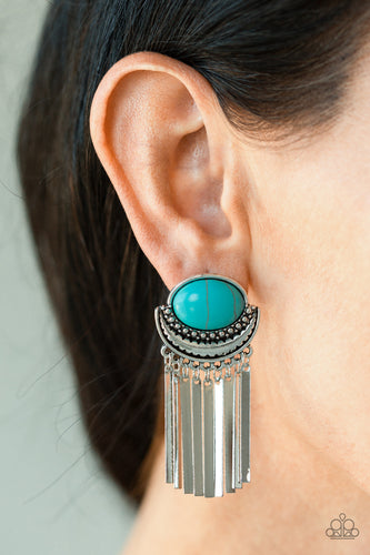 Monsoon Season - Blue - Paparazzi Accessories