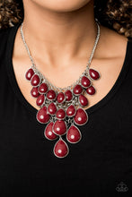Load image into Gallery viewer, Shop Til You TEARDROP - Red - Paparazzi Accessories