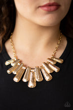 Load image into Gallery viewer, MANE Up - Gold - Paparazzi Accessories