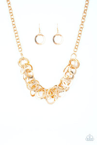 Ringing In The Bling - Gold - Paparazzi Accessories