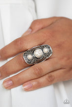 Load image into Gallery viewer, Stone Oracle - White - Paparazzi Accessories
