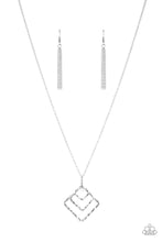 Load image into Gallery viewer, Square It Up - Silver - Paparazzi Accessories