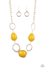 Load image into Gallery viewer, Haute Heirloom - Yellow - Paparazzi Accessories