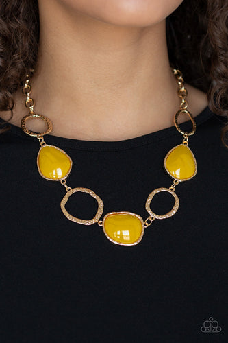 Haute Heirloom - Yellow - Paparazzi Accessories