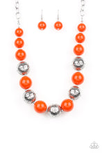 Load image into Gallery viewer, Floral Fusion - Orange - Paparazzi Accessories