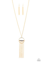 Load image into Gallery viewer, Terra Tassel - Gold - Paparazzi Accessories