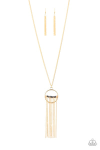 Terra Tassel - Gold - Paparazzi Accessories