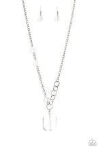 Load image into Gallery viewer, Never a Dull Moment - White - Paparazzi Accessories