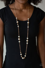 Load image into Gallery viewer, Wall Street Waltz - Gold - Paparazzi Accessories