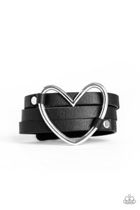 One Love, One Heart - Black - Paparazzi Accessories