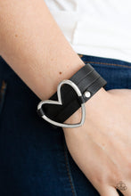 Load image into Gallery viewer, One Love, One Heart - Black - Paparazzi Accessories