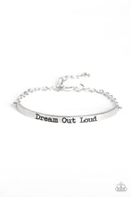 Load image into Gallery viewer, Dream Out Loud - Silver - Paparazzi Accessories