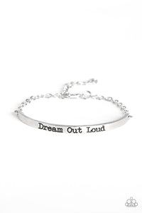 Dream Out Loud - Silver - Paparazzi Accessories