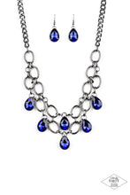 Load image into Gallery viewer, Show-Stopping Shimmer - Blue - Paparazzi Accessories