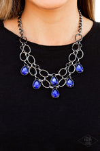 Load image into Gallery viewer, Show-Stopping Shimmer - Blue - Paparazzi Accessories