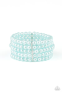 Pearl Bliss - Blue - Paparazzi Accessories