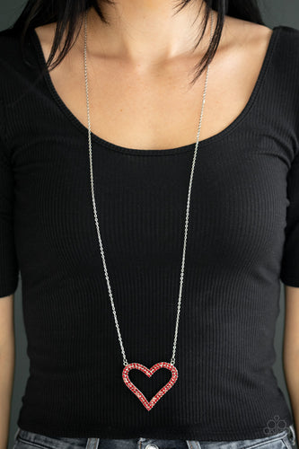 Pull Some HEART-strings - Red - Paparazzi Accessories