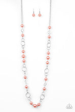 Load image into Gallery viewer, Prized Pearls - Orange - Paparazzi Accessories