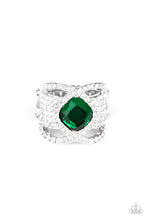 Load image into Gallery viewer, Triple Crown Twinkle - Green - Paparazzi Accessories