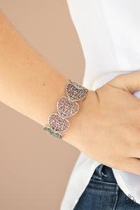 Keep Love In Your Heart - Silver - Paparazzi Accessories