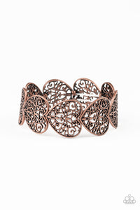 Keep Love In Your Heart - Copper - Paparazzi Accessories