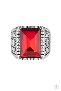 Winning Attitude - Red - Paparazzi Accessories