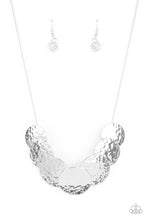 Load image into Gallery viewer, RADIAL Waves - Silver - Paparazzi Accessories