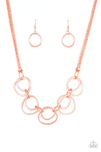 Load image into Gallery viewer, Asymmetrical Adornment - Copper - Paparazzi Accessories