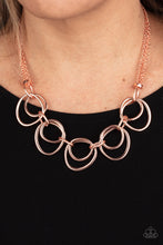 Load image into Gallery viewer, Asymmetrical Adornment - Copper - Paparazzi Accessories