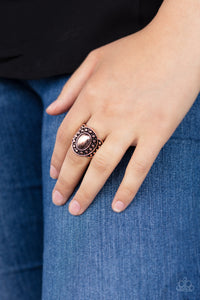 Stacked Stunner - Copper - Paparazzi Accessories