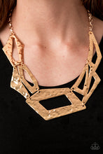 Load image into Gallery viewer, Break The Mold - Gold - Paparazzi Accessories
