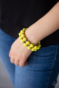 Bubble Blast Off - Yellow - Paparazzi Accessories