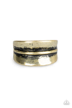 Load image into Gallery viewer, Band Together - Brass - Paparazzi Accessories