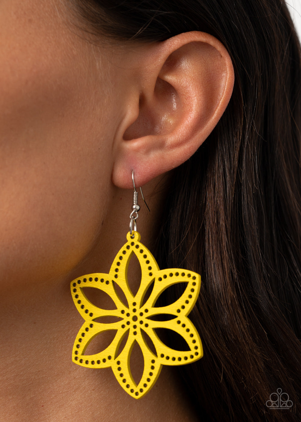 Bahama Blossoms - Yellow - Paparazzi Accessories