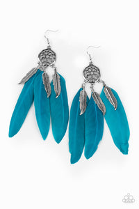 In Your Wildest DREAM-CATCHERS - Blue - Paparazzi Accessories