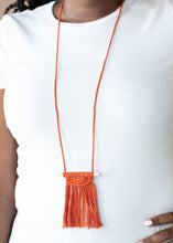 Load image into Gallery viewer, Between You and MACRAME - Orange - Paparazzi Accessories