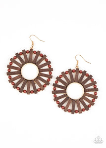 Solar Flare - Brown - Paparazzi Accessories