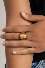 Load image into Gallery viewer, Cliff Dweller Demure - Orange - Paparazzi Accessories