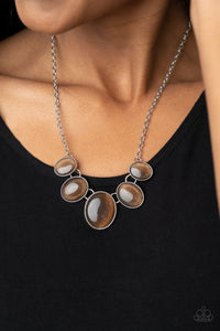 One Can Only GLEAM - Brown - Paparazzi Accessories