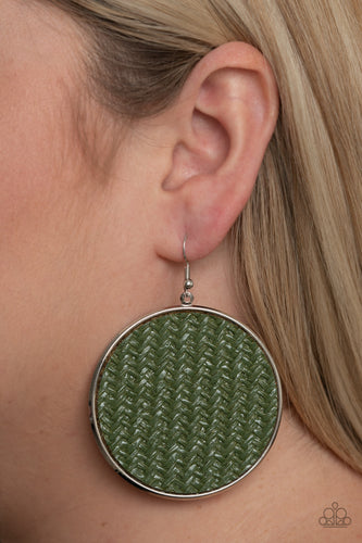 Wonderfully Woven - Green - Paparazzi Accessories