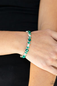 BLING Them To Their Knees - Green - Paparazzi Accessories