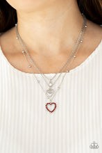 Load image into Gallery viewer, Never Miss a Beat - Red - Paparazzi Accessories
