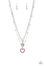 Load image into Gallery viewer, Never Miss a Beat - Red - Paparazzi Accessories