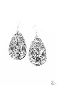 Rural Ripples - Silver - Paparazzi Accessories