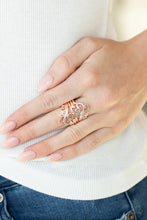 Load image into Gallery viewer, Voluptuous Vines - Rose Gold - Paparazzi Accessories