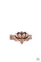 Load image into Gallery viewer, Lotus Crowns - Copper - Paparazzi Accessories