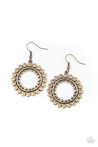 Radiating Radiance - Brass - Paparazzi Accessories