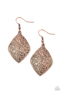 Flauntable Florals - Copper - Paparazzi Accessories