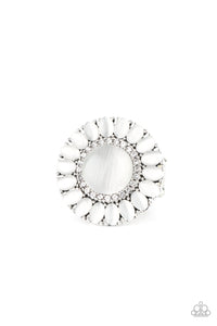 Elegantly Eden - White - Paparazzi Accessories