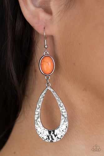 Badlands Baby - Orange - Paparazzi Accessories